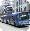 Coast Mountain articulated buses